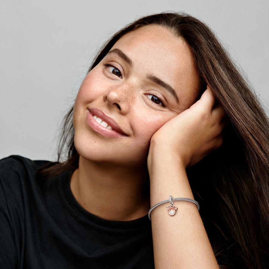 Conta Pendente Disney, Minnie Mouse Silhouette