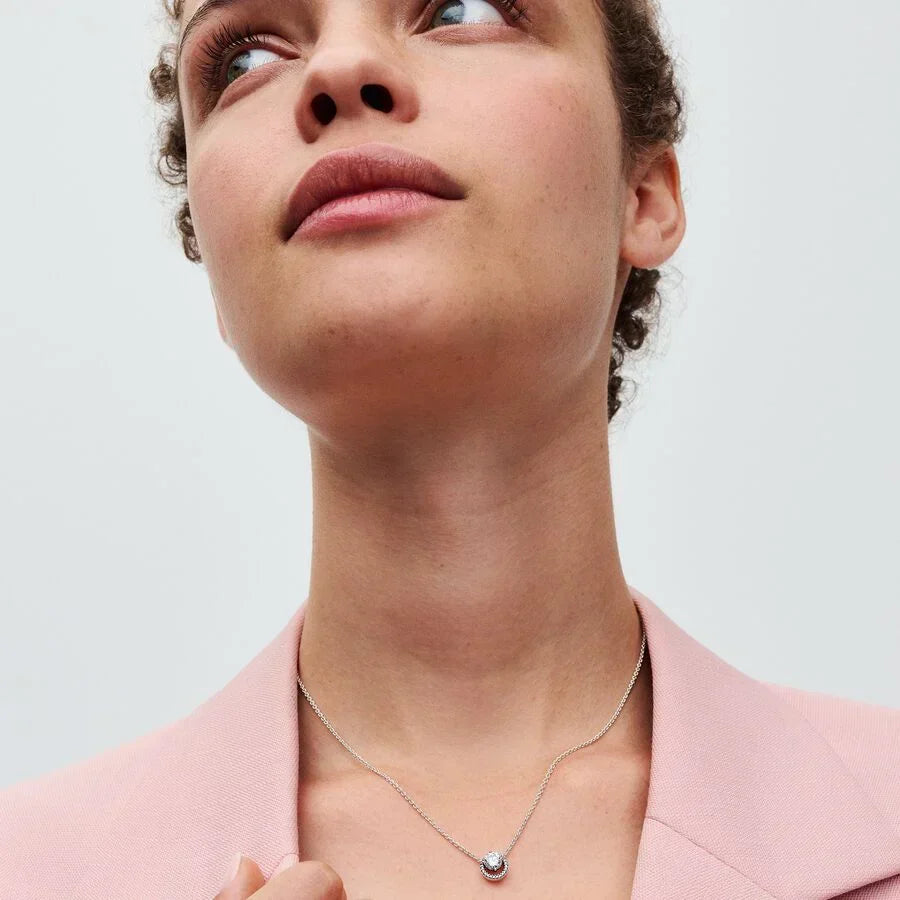 Colar com Pendente Sparkling Halo