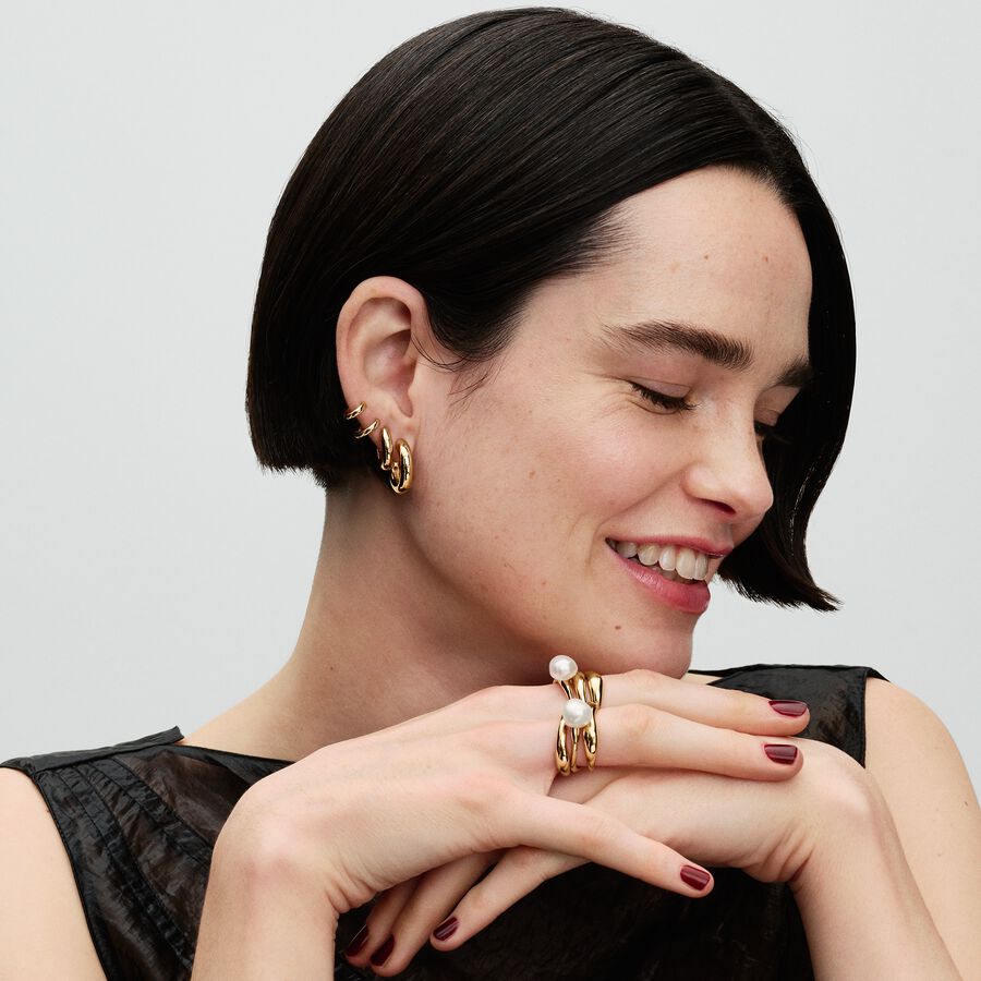 Argolas Duplas tipo Huggie