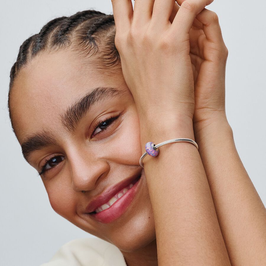 Conta Lilás Opalescente