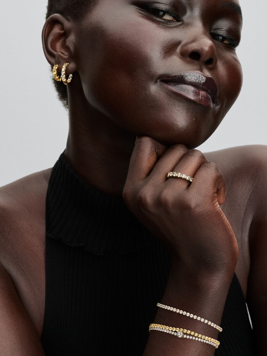 Argolas Amarelas Revestimento de ouro 14k