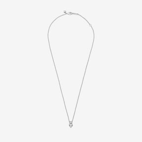 Colar Pandora Double Heart Pendant Sparkling
