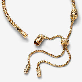 Pulseira Deslizante Corrente Cravejada