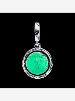 Conta Pendente Brilha no Escuro Mundo Invertido Stranger Things Prata