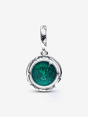 Conta Pendente Brilha no Escuro Mundo Invertido Stranger Things Prata