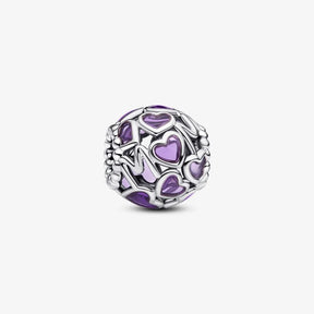 Conta Rendilhada Corações Mãe