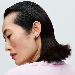 Brincos Stud Disney Mickey Mouse e Minnie Mouse