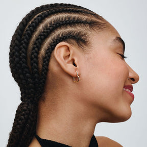 Argolas Coração Assimétrico