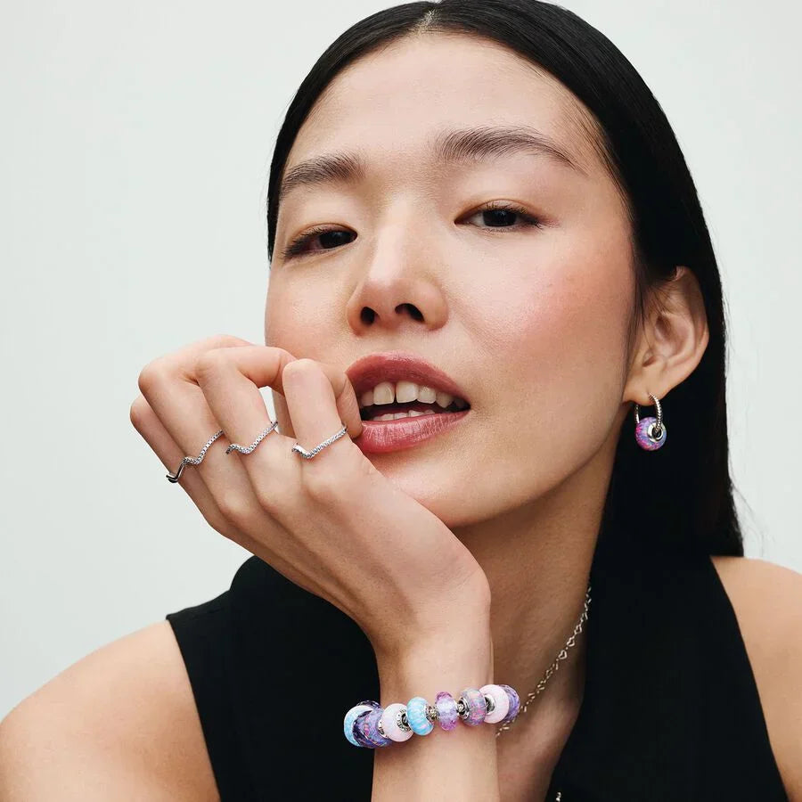 Conta Lilás Opalescente