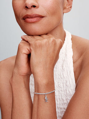 Conta Pendente Esquiador Prata