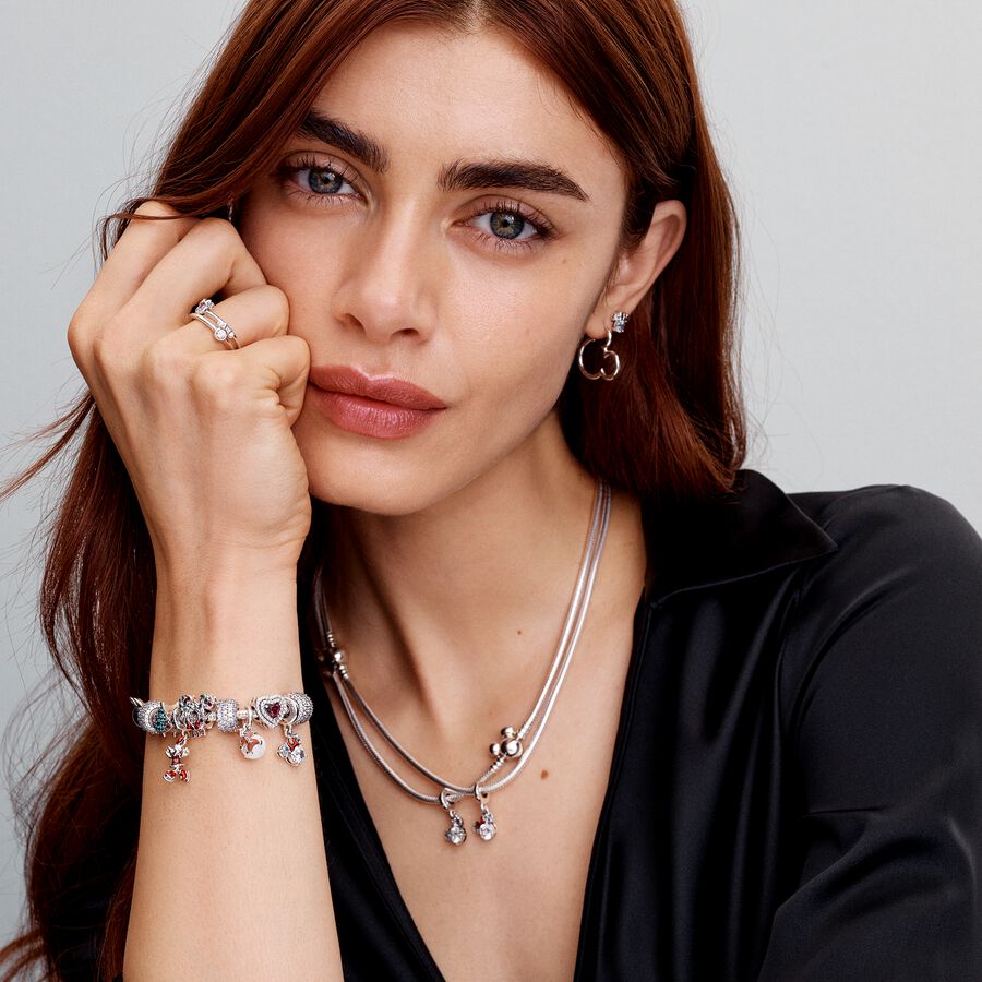 Argolas Silhueta Mickey Disney