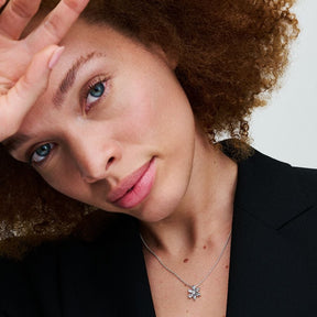 Colar com Pendente Sparkling Herbarium