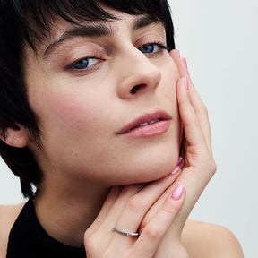 Anel Pavé Branco Pandora ME