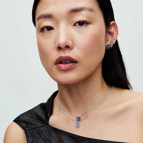 Colar com Pendente Sparkling Herbarium